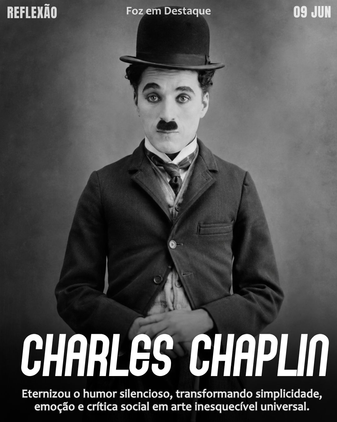 Sobre o Autor: Charles Chaplin