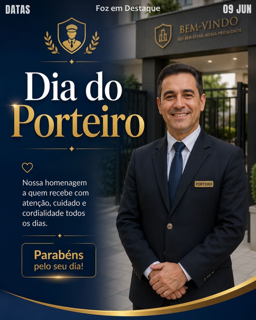 DATAS COMEMORATIVAS FOZEMDESTAQUE 09/06/2026