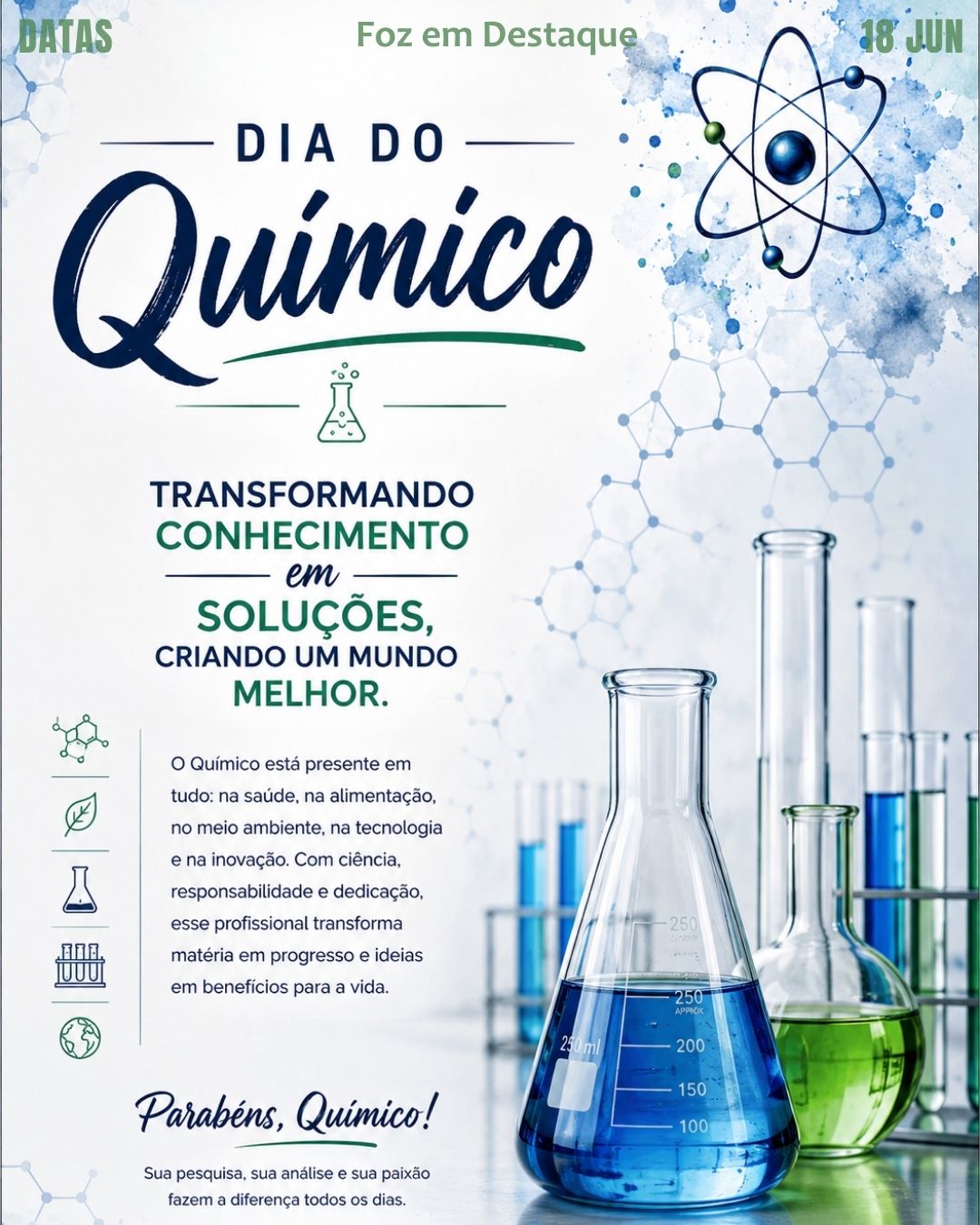  DATAS COMEMORATIVAS FOZEMDESTAQUE 18/06/2026