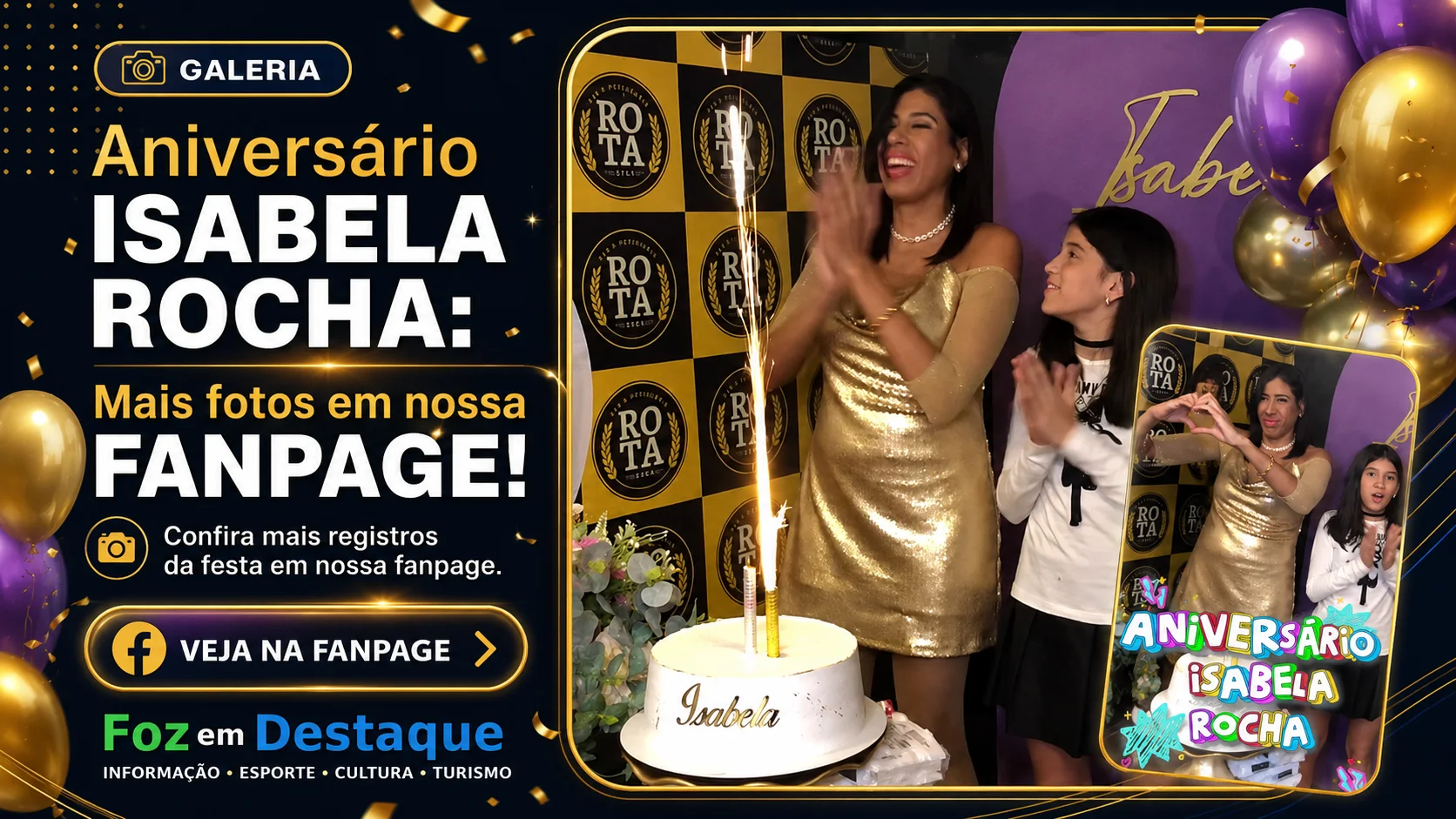 ISABELA ROCHA BD: Uma Trama de Pura Elegância e Celebração Aniversário ISABELA ROCHA: Álbum de FOTOS!!!