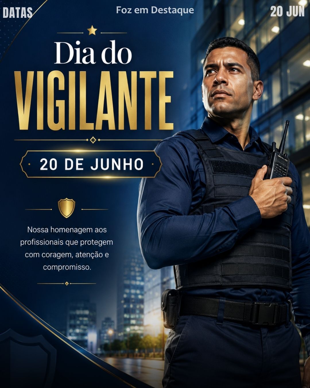 6 DATAS COMEMORATIVAS FOZEMDESTAQUE 20/06/2026