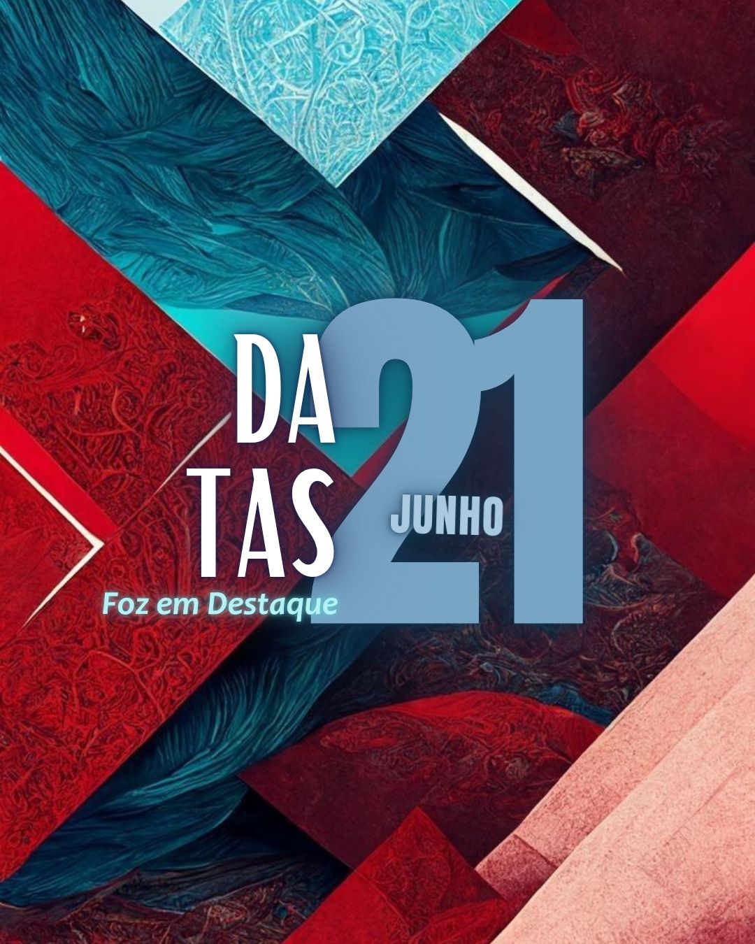Celebrações e Datas Comemorativas na Fronteira 2026. Composição elegante em tons pastéis representando o equilíbrio do yoga e o dinamismo da comunicação urbana em Foz do Iguaçu.