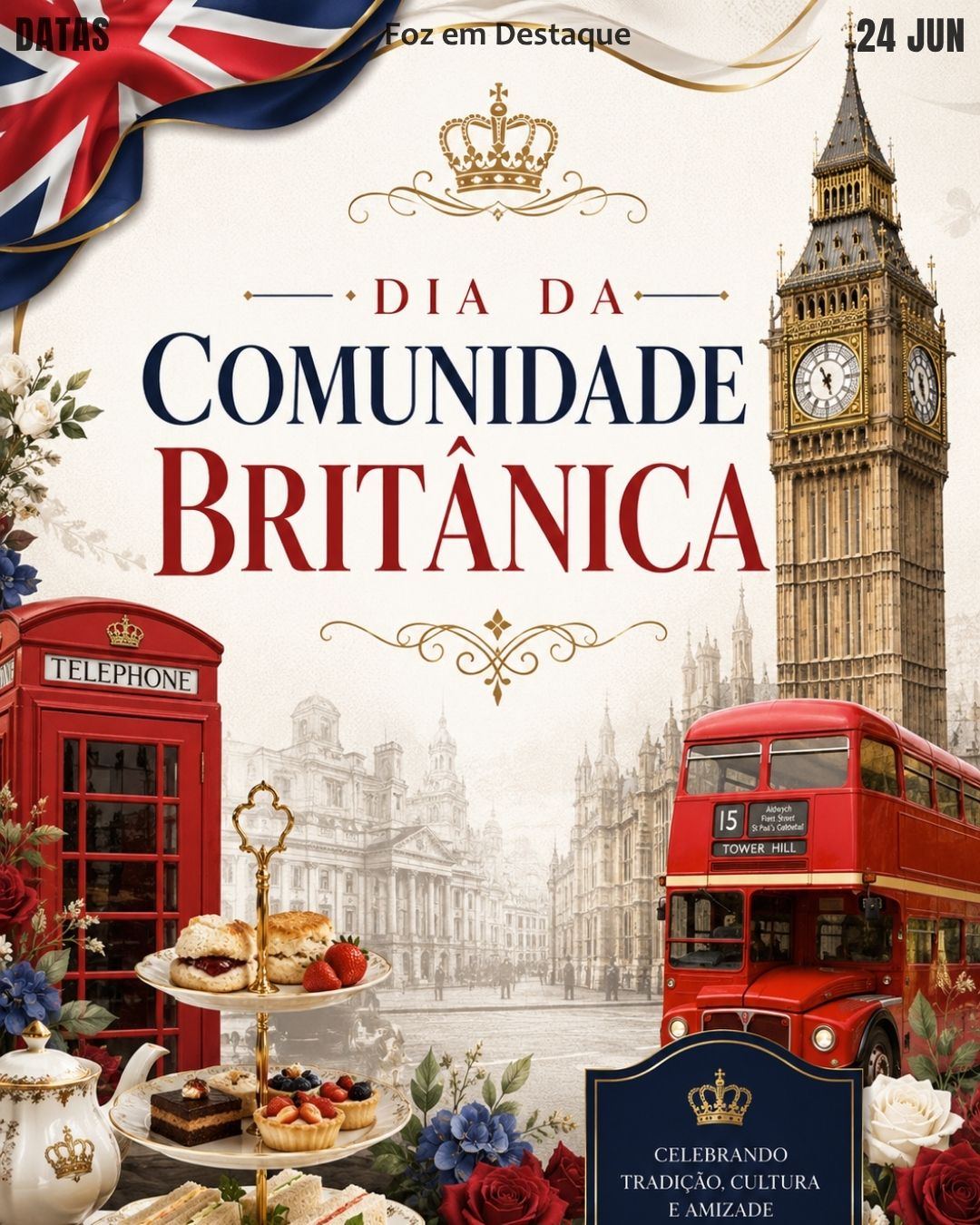 DATAS COMEMORATIVAS FOZEMDESTAQUE 24/06/2026