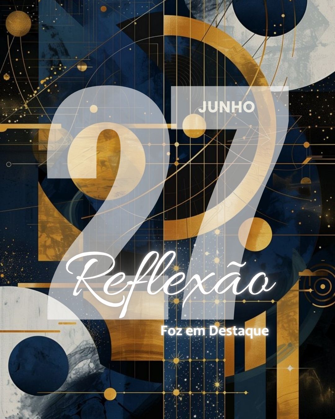 Executivo refinado observando o horizonte cosmopolita da Tríplice Fronteira em um escritório luxuoso e moderno.