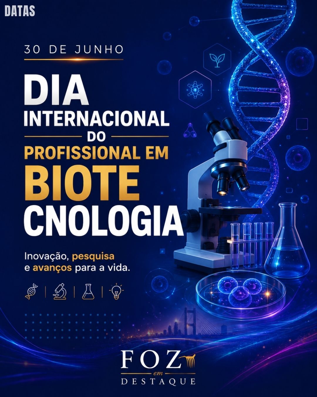 Dia Internacional do Profissional em Biotecnologia