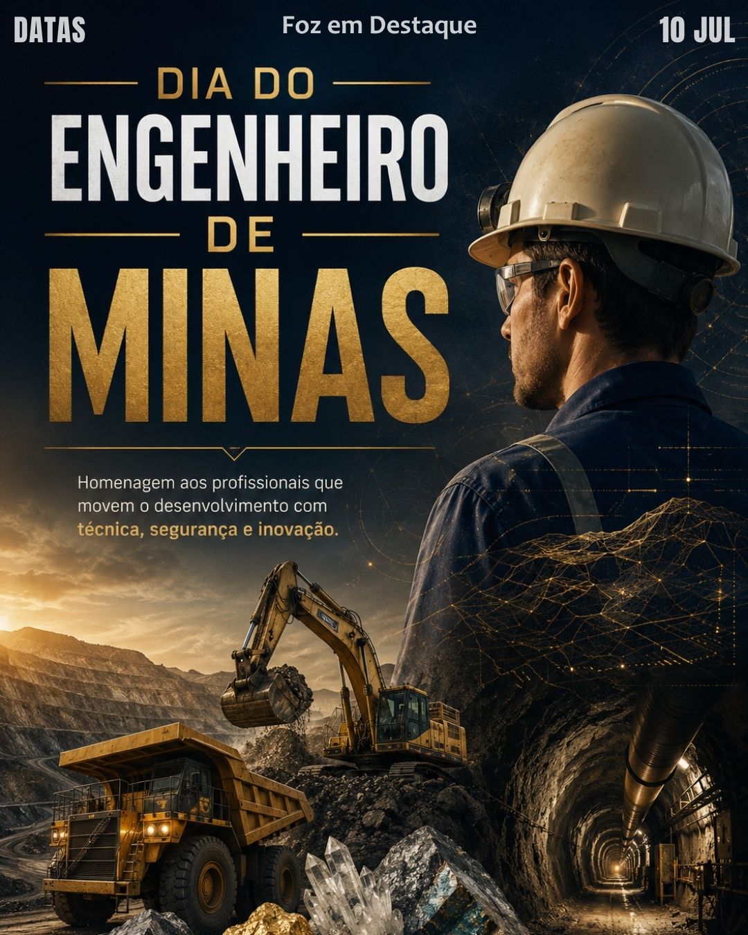 7 DATAS COMEMORATIVAS FOZEMDESTAQUE 10/07/2026