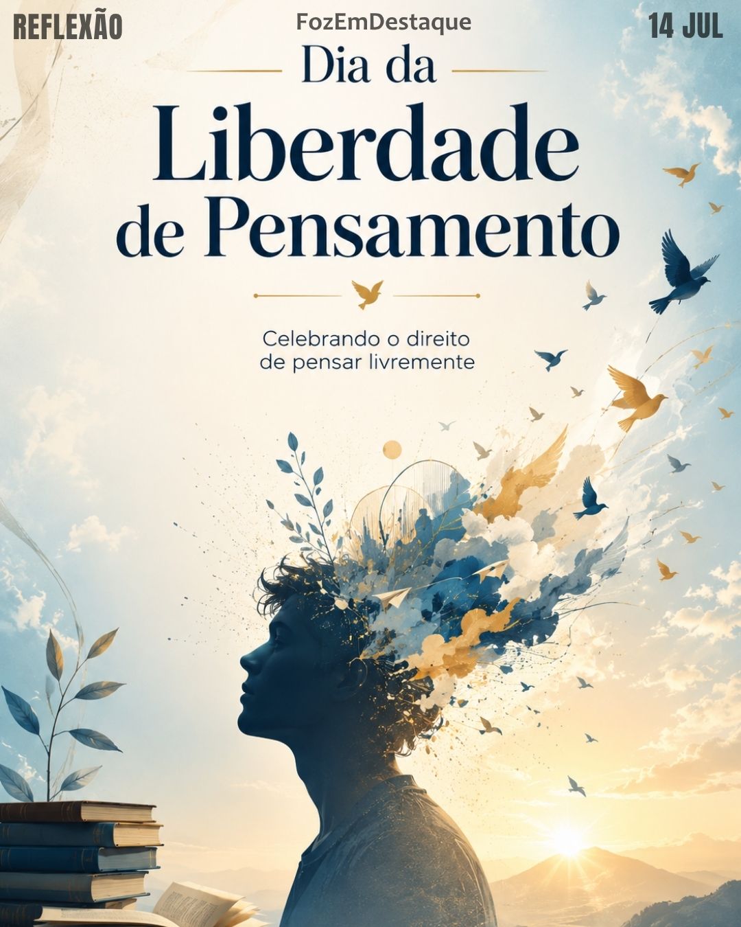 6 DATAS COMEMORATIVAS FOZEMDESTAQUE 14/07/2026