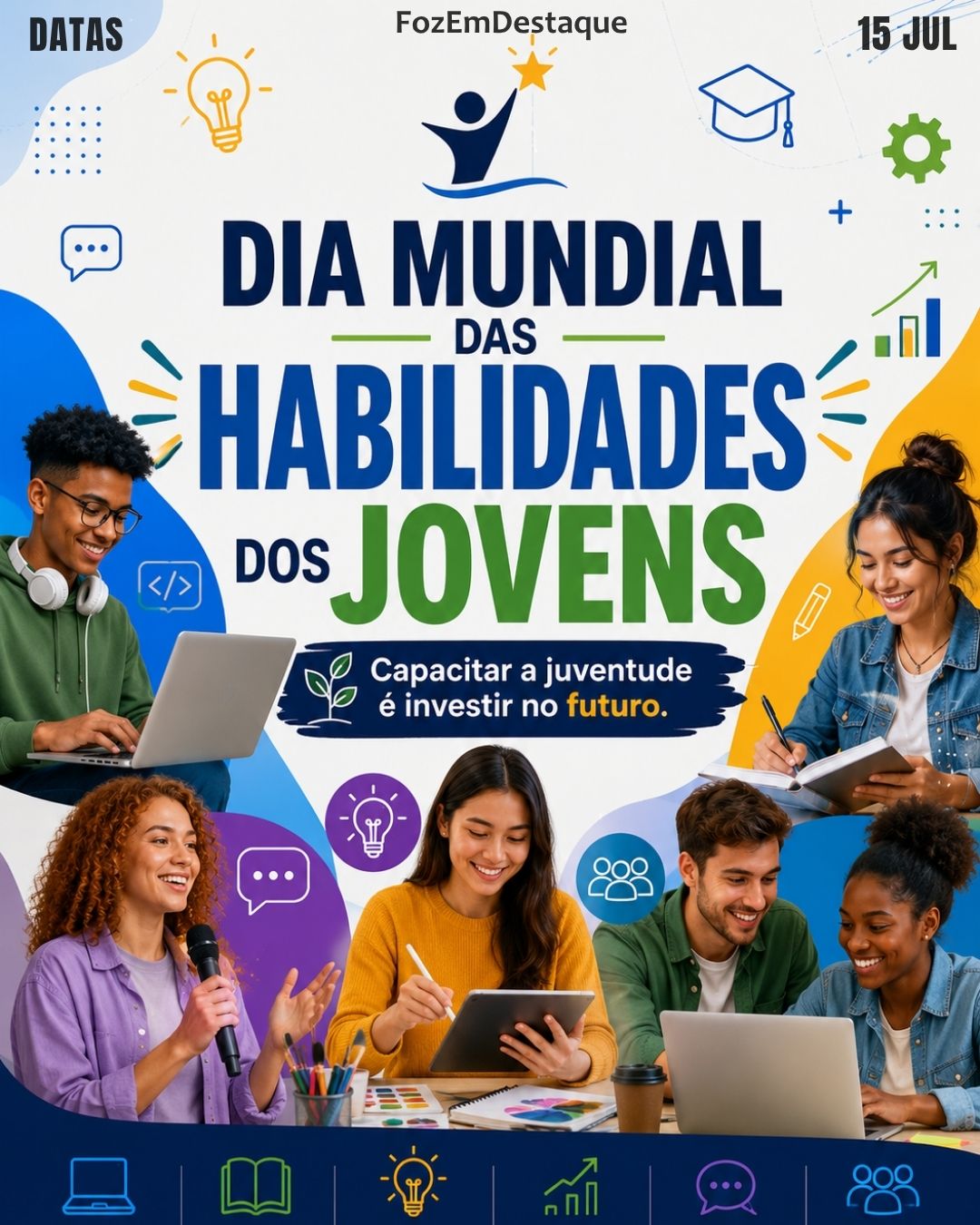 6 DATAS COMEMORATIVAS FOZEMDESTAQUE 15/11/2026