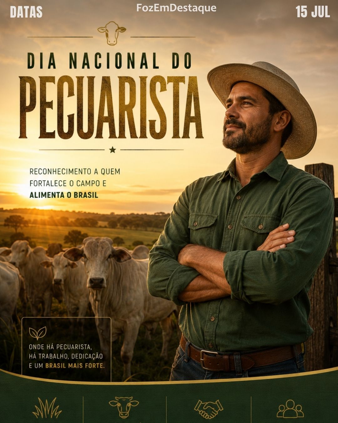 7 DATAS COMEMORATIVAS FOZEMDESTAQUE 15/11/2026