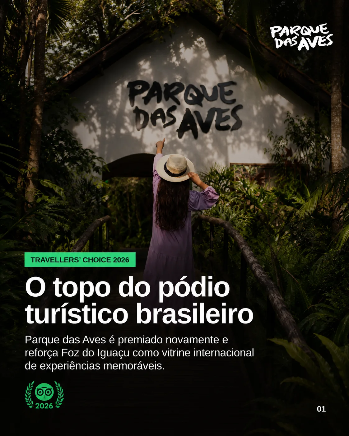 Parque das Aves TripAdvisor O Topo do Pódio Turístico Brasileiro