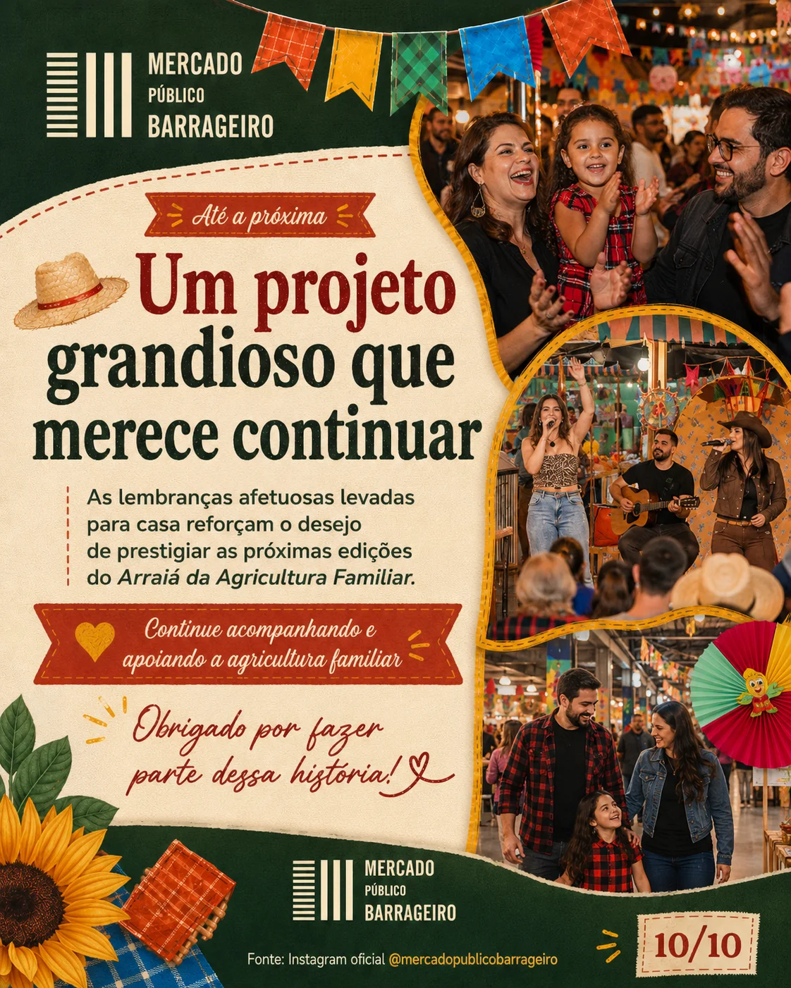 ARRAIÁ DA AGRICULTURA FAMILIAR BARRAGEIRO (10) ARRAIÁ DA AGRICULTURA FAMILIAR BARRAGEIRO (10)
