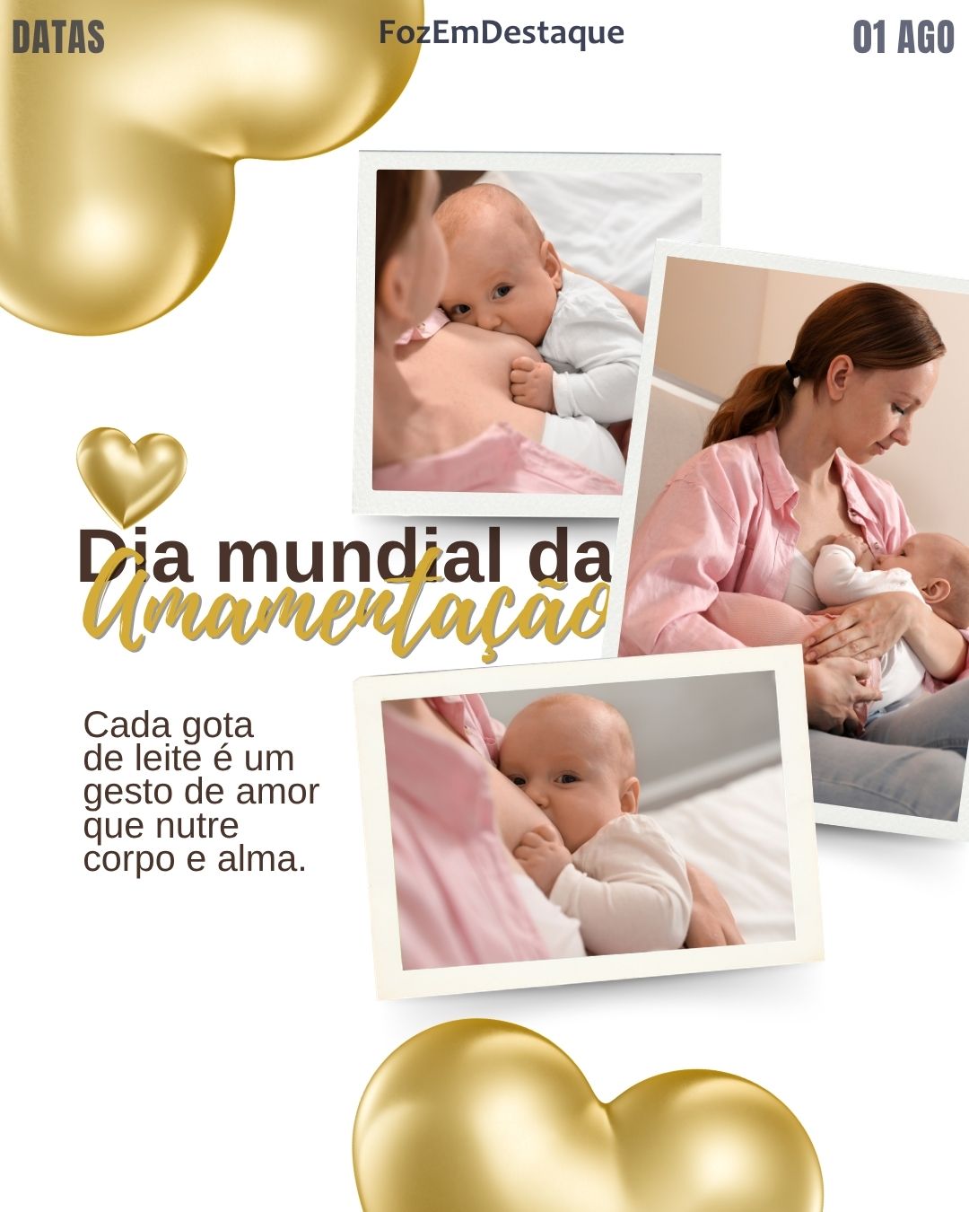 7 DATAS COMEMORATIVAS FOZEMDESTAQUE 01/08/2026