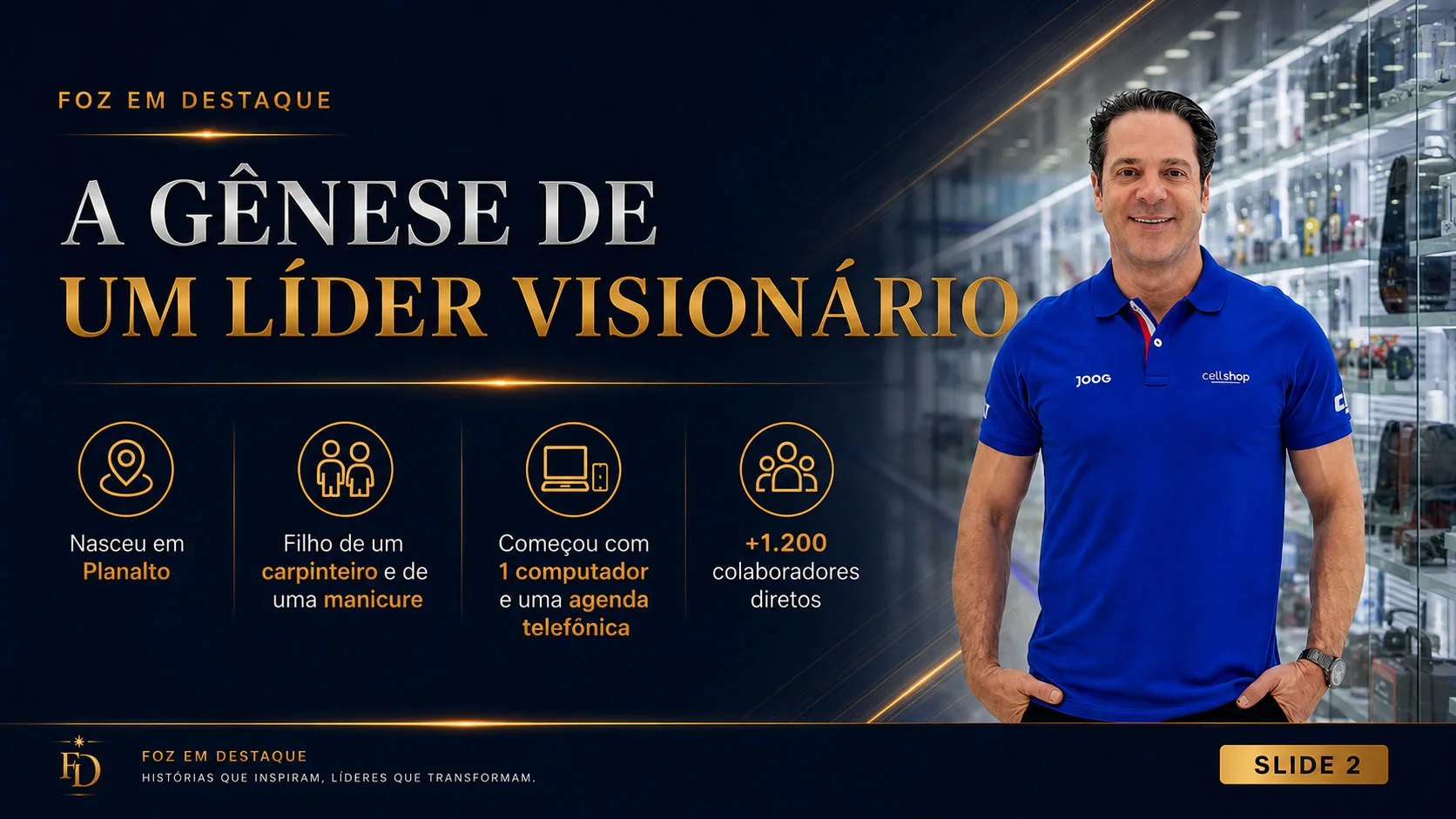 Jorbel Griebeler CEO Cellshop A Gênese de um Líder Visionário