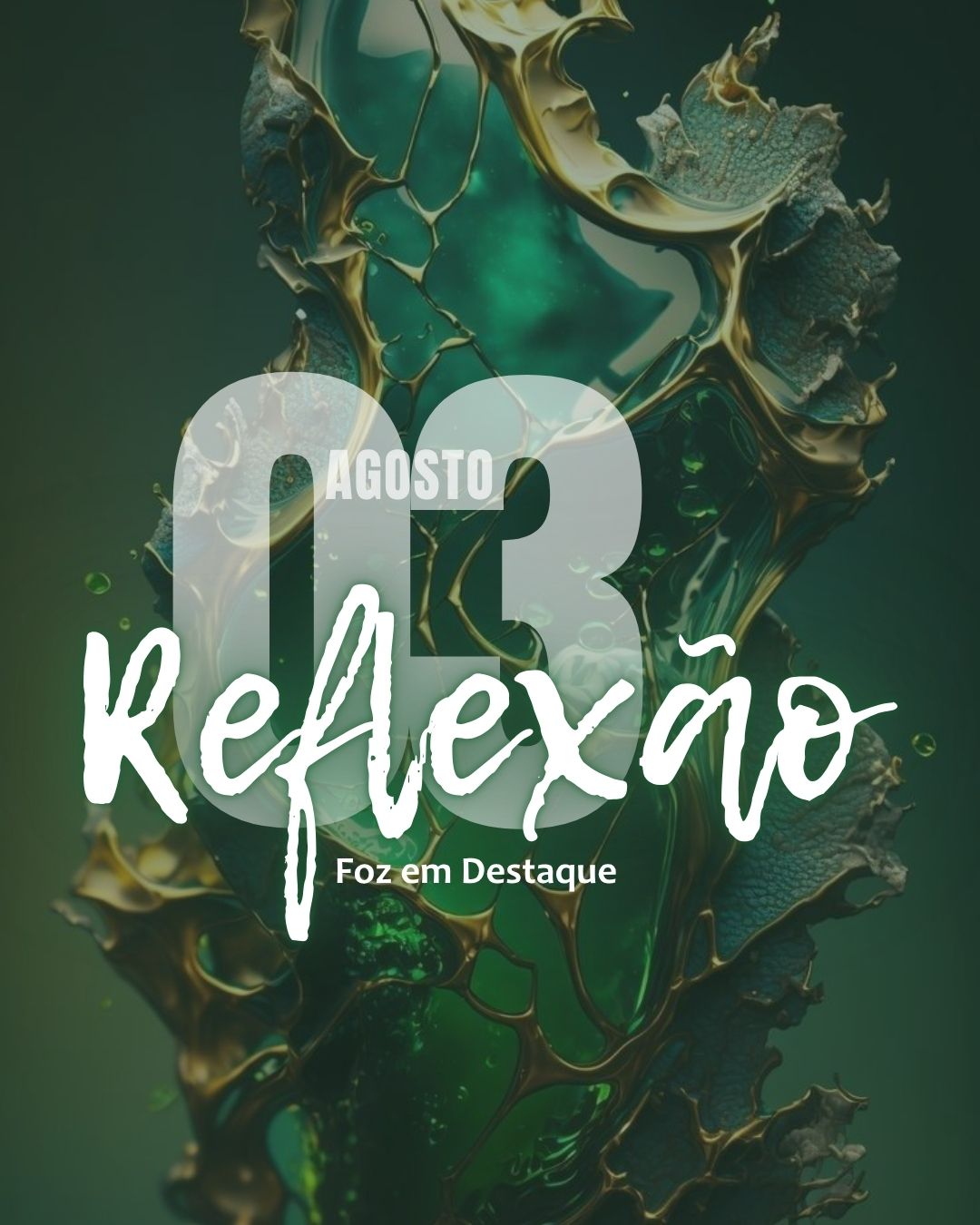 Reflexão Diária FozEmDestaque 03/08/2026 - Voltaire e a Arte de Seduzir. Imagem conceitual e sofisticada ilustrando a reflexão diária sobre liderança, conquista e sedução intelectual em 2026.