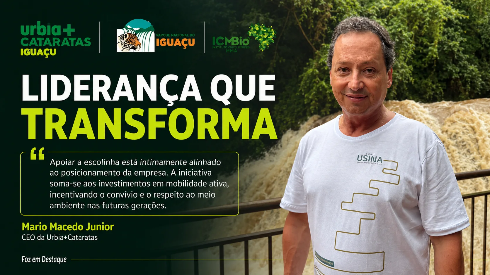 ChatGPT Image 10 de ago. de 2026, 13 09 57 o CEO Mario Macedo Junior destaca que apoiar a escolinha está intimamente alinhado ao posicionamento nobre da empresa.