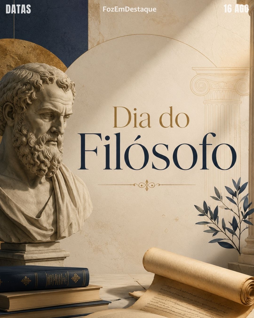 DATAS COMEMORATIVAS FOZEMDESTAQUE 16/08/2026