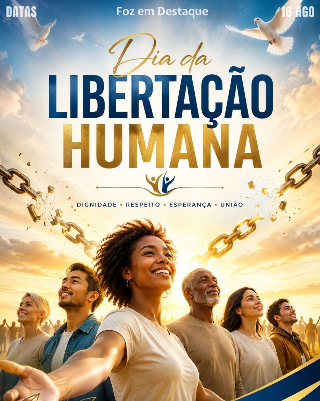 6 DATAS COMEMORATIVAS FOZEMDESTAQUE 18/08/2026