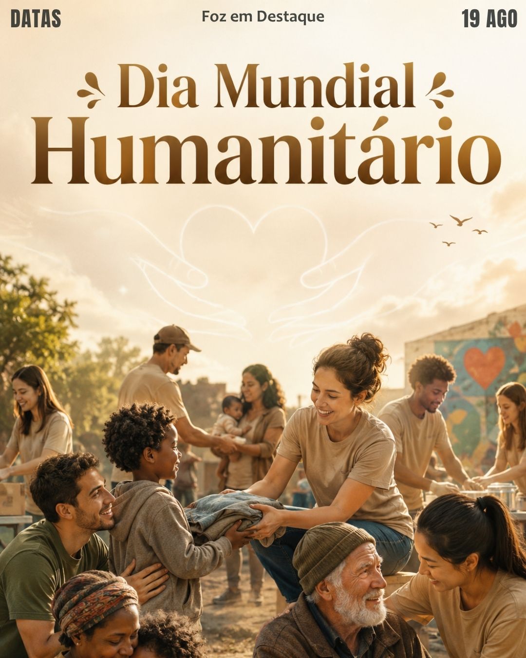 7 DATAS COMEMORATIVAS FOZEMDESTAQUE 19/08/2026