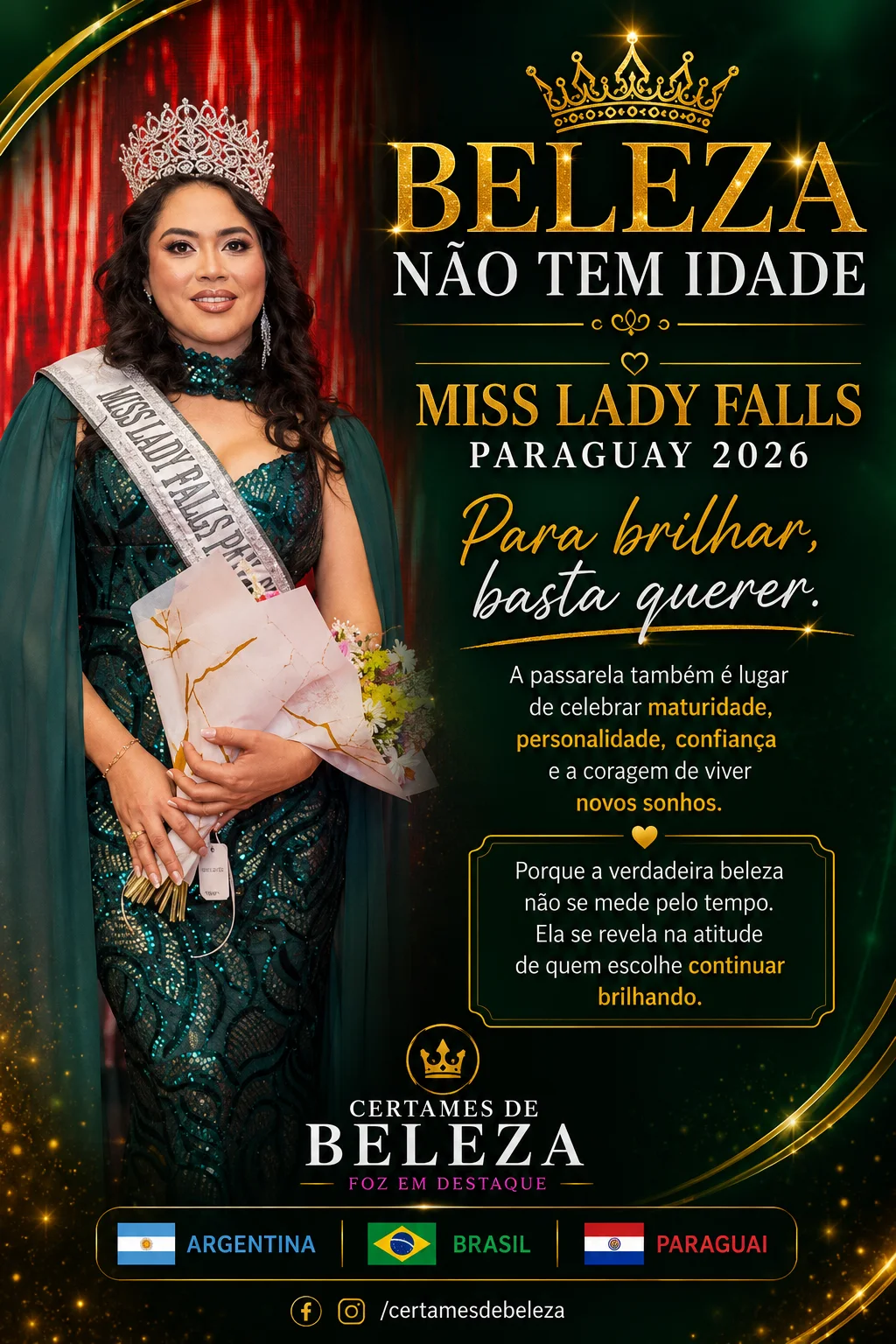 08 Jessica Mercedes Molinas Báez como Miss Lady Falls Paraguay 2026