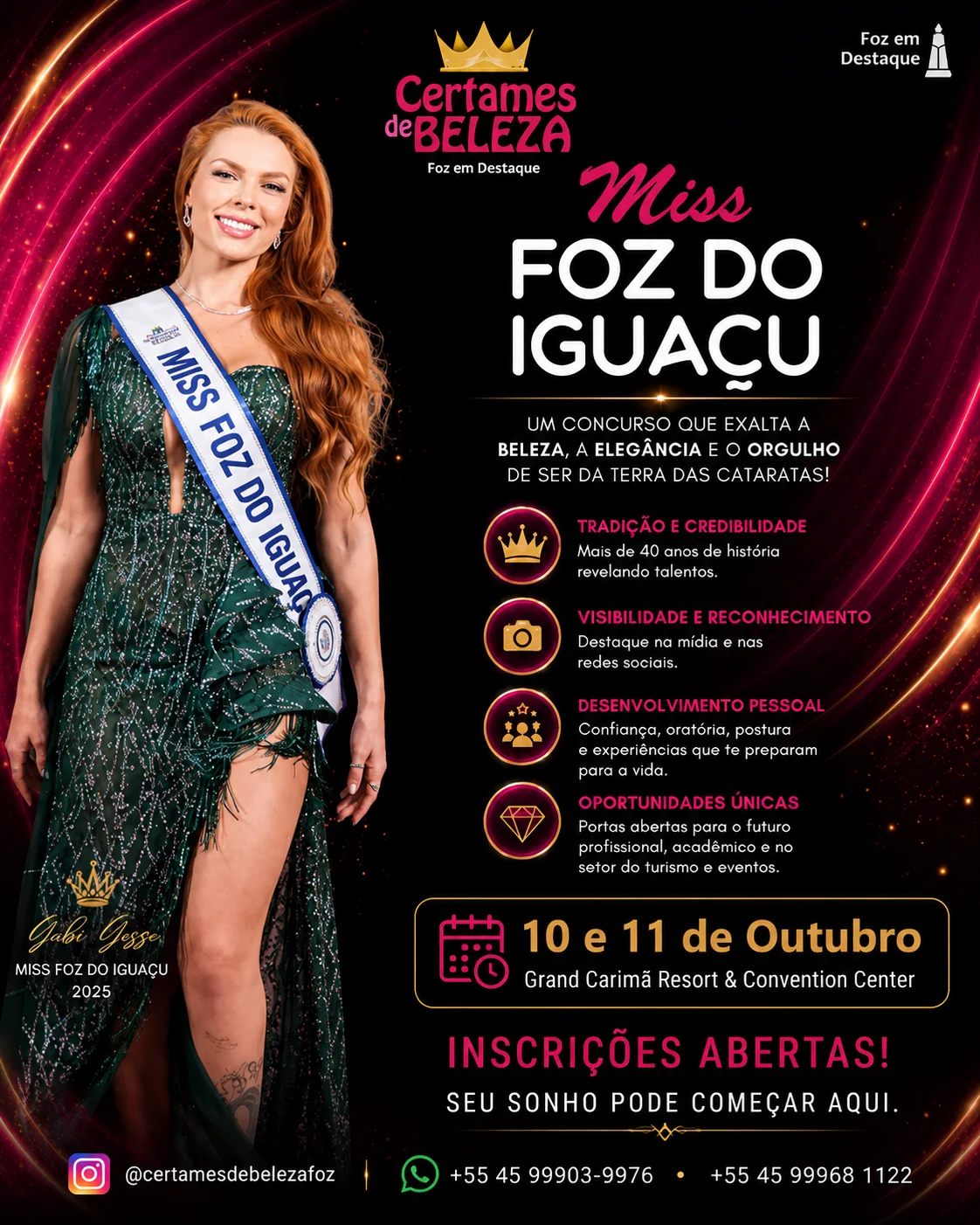 , Gaby Goose (Miss Foz do Iguaçu) 