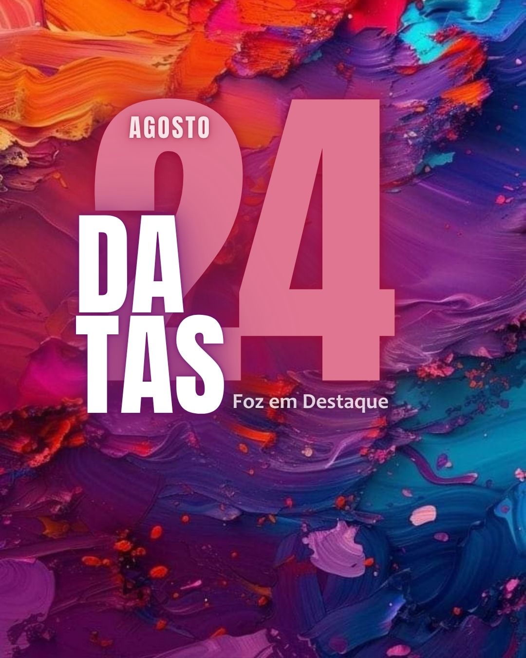 Imagem artística e sofisticada representando o Dia do Artista, a Infância e a Comunidade Ucraniana em Foz do Iguaçu.