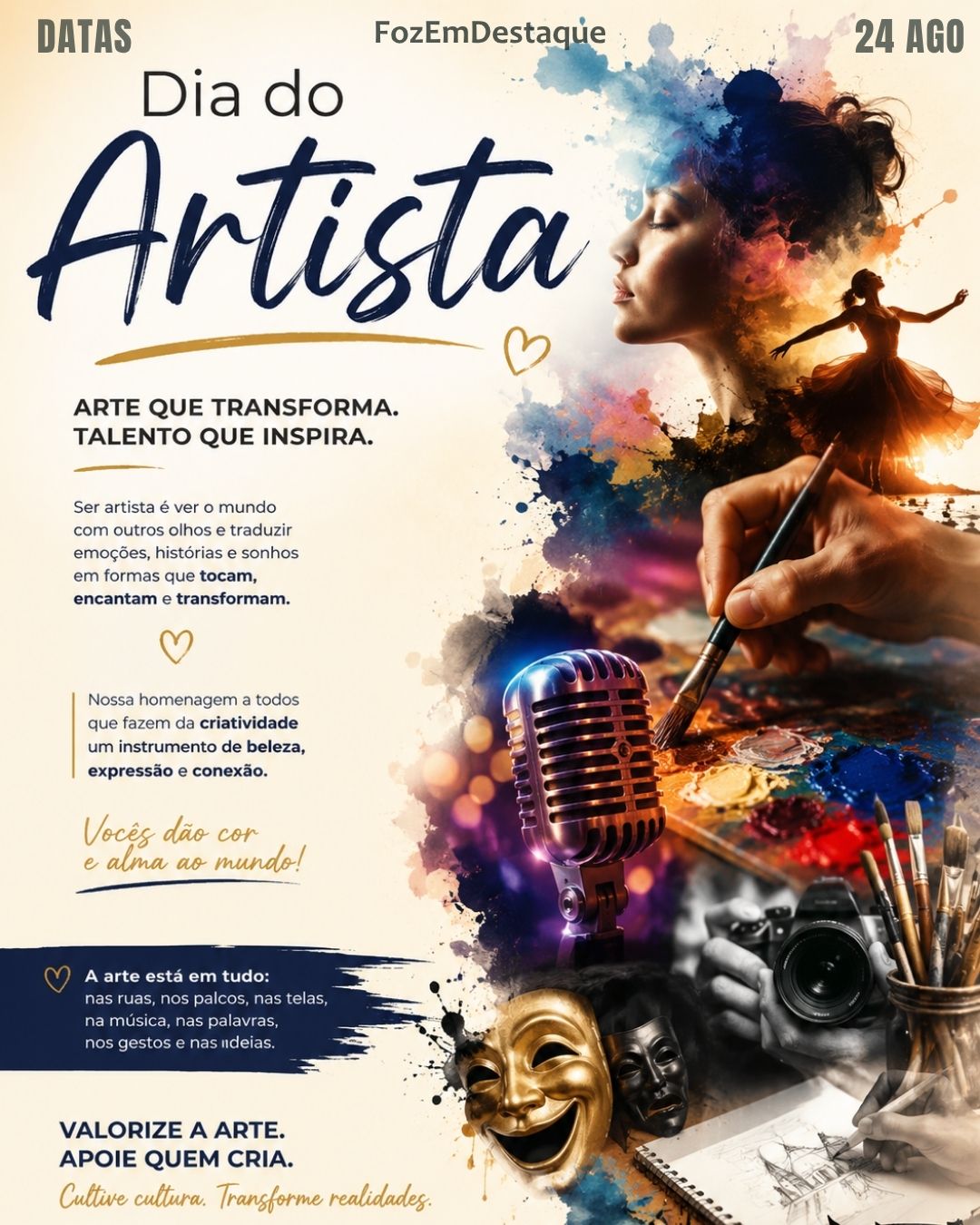DATAS COMEMORATIVAS FOZEMDESTAQUE 24/08/2026