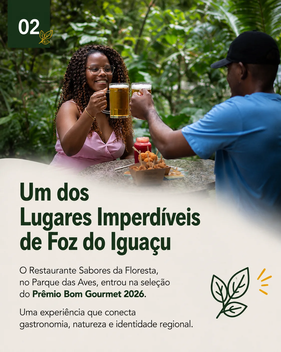 Restaurante Sabores da Floresta Identidade gastronômica e estrutura de atendimento