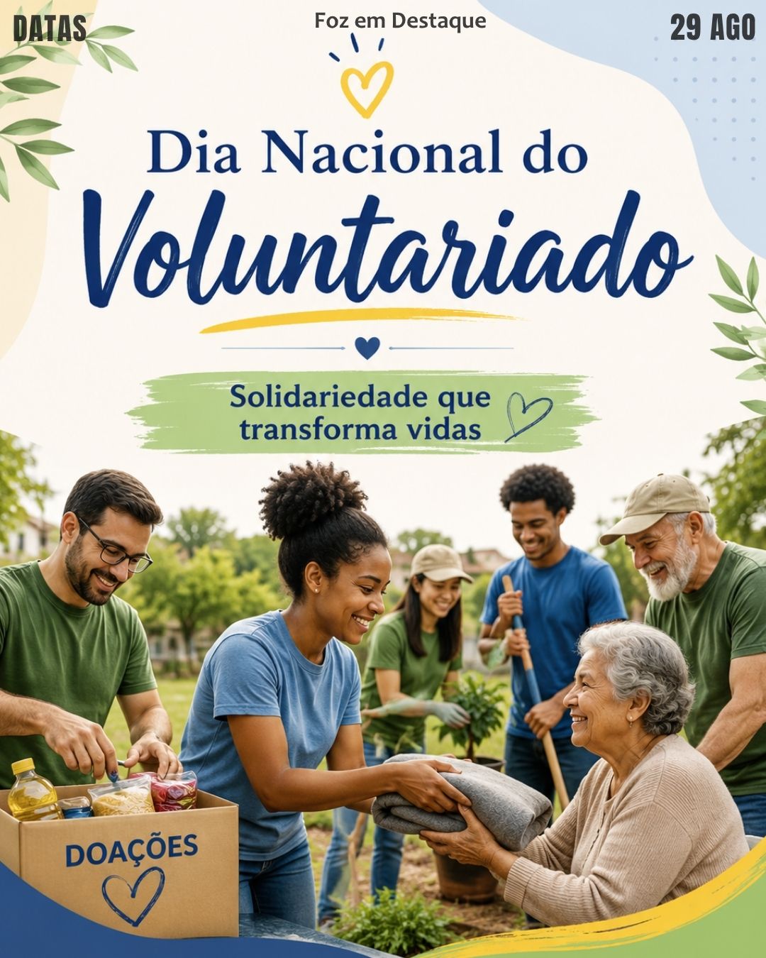 DATAS COMEMORATIVAS FOZEMDESTAQUE 28/08/2026
