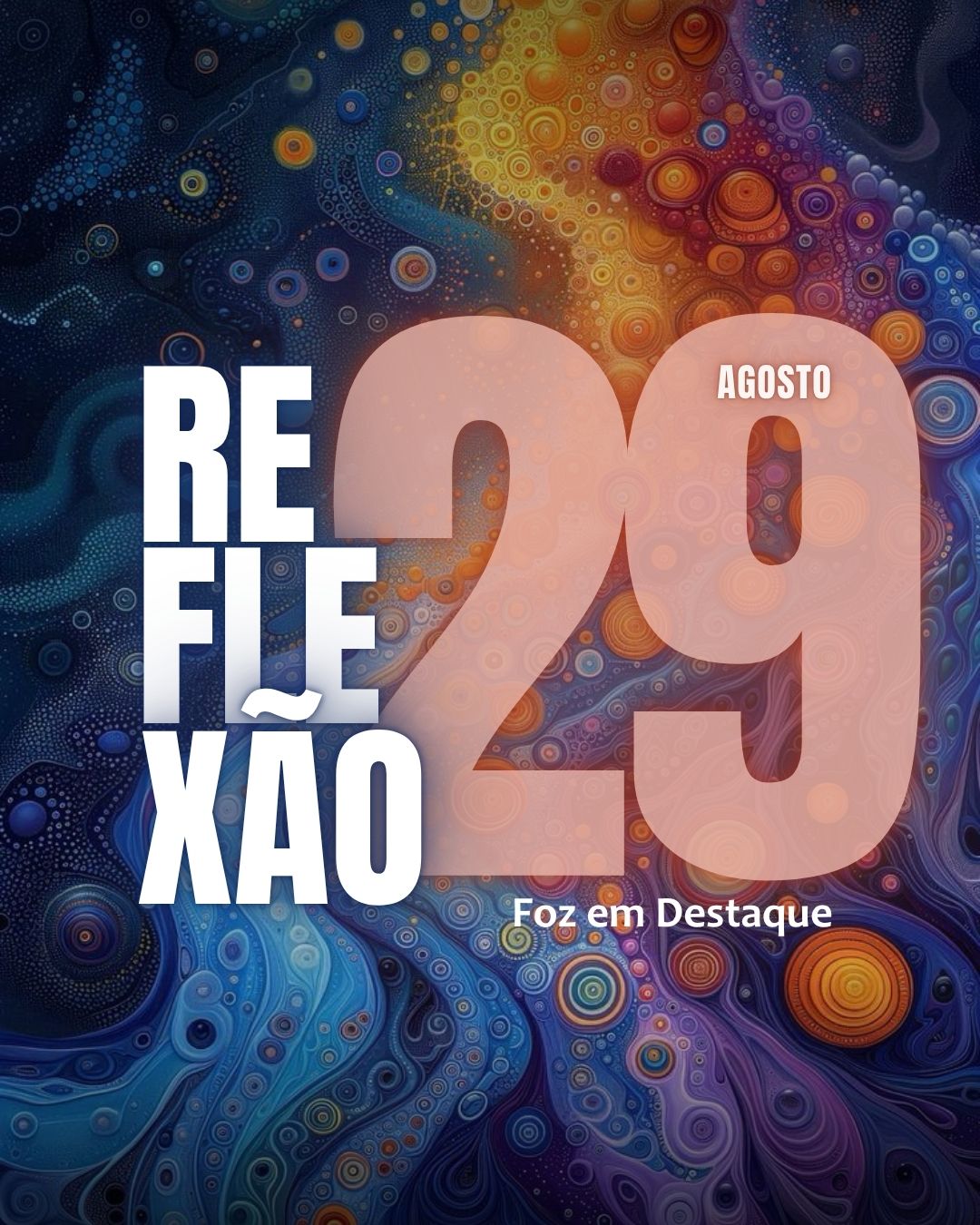 Arte inspiradora da coluna diária de reflexão abordando a filosofia de liderança e prosperidade de Andrew Carnegie na Tríplice Fronteira.