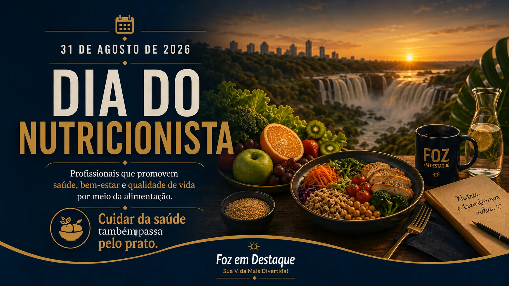 datas de 31 de agosto Dia do Nutricionista