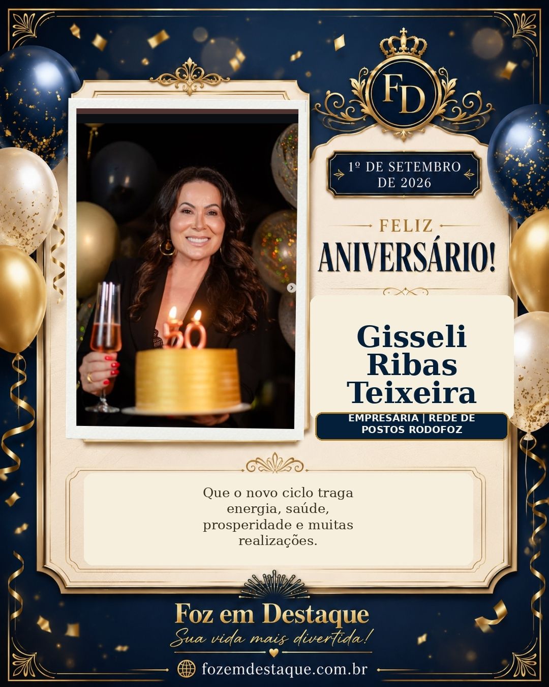 13 Gisseli Ribas Teixeira Empresária | Rede de Postos Rodofoz