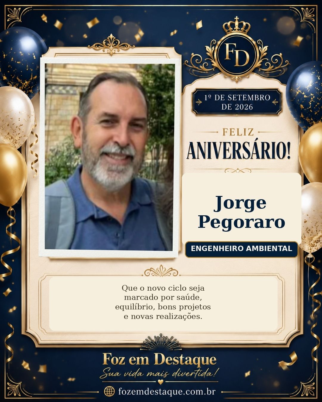 16 Jorge Pegoraro Biólogo e gestor ambiental