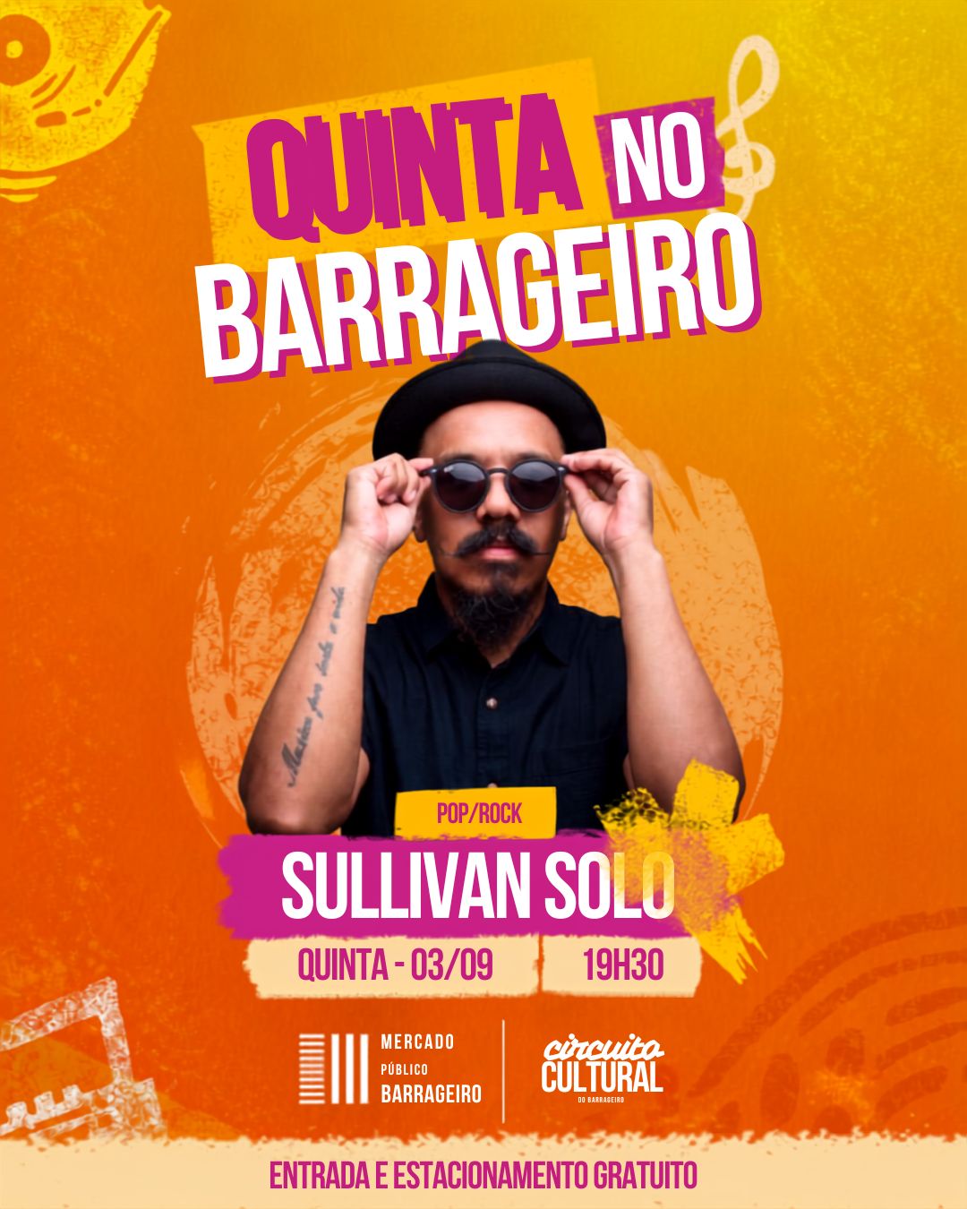Mercado Público Barrageiro programação 1