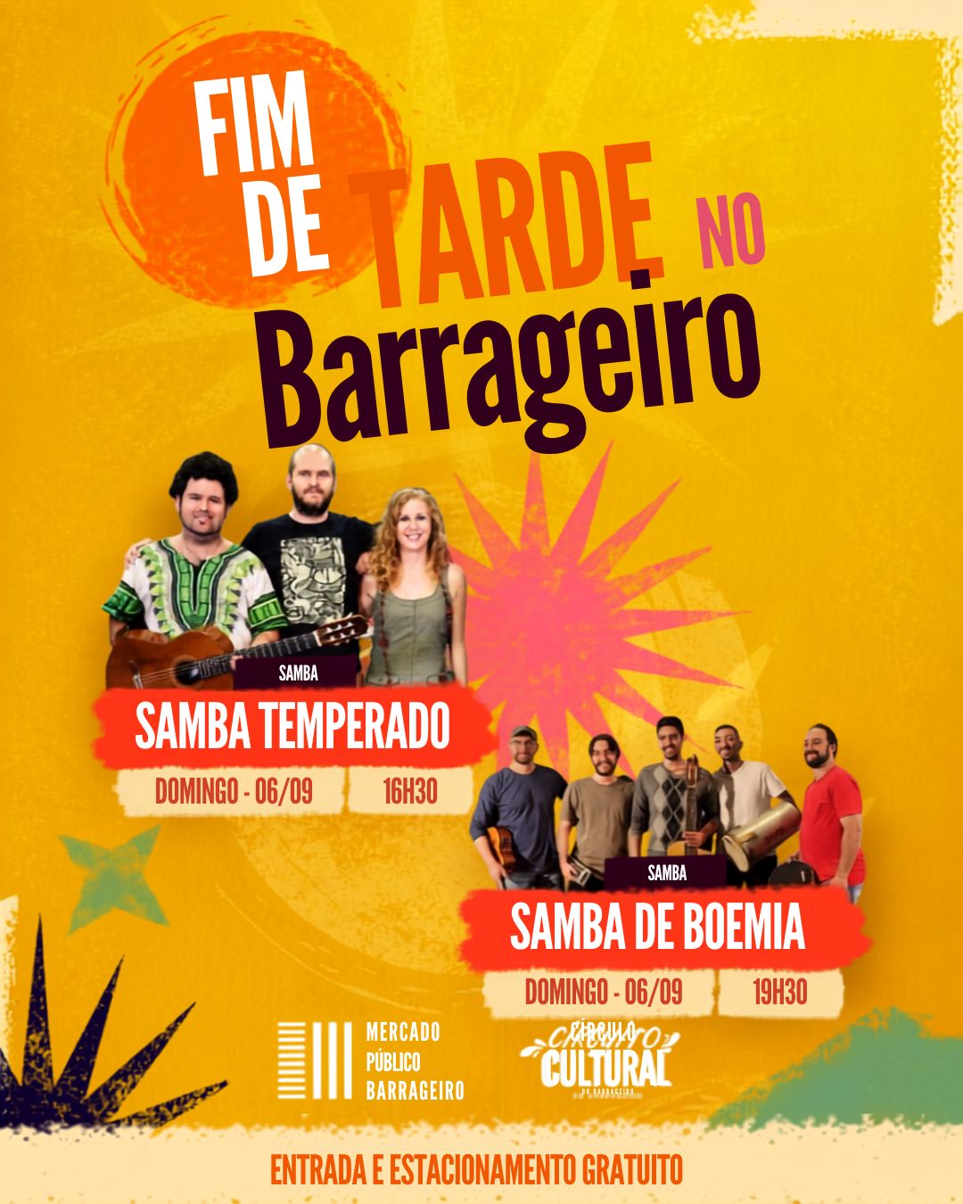 Mercado Público Barrageiro programação 06