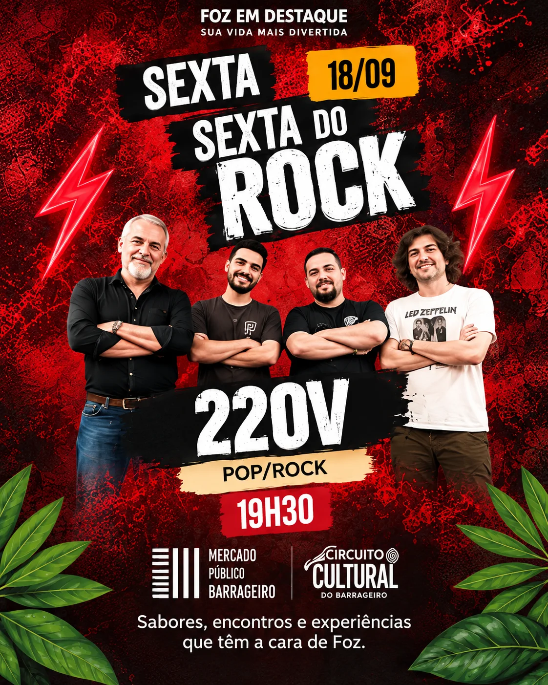 Imagem do Codex 19 de set. de 2026, 22 27 37 4 A atração será a Banda 220V