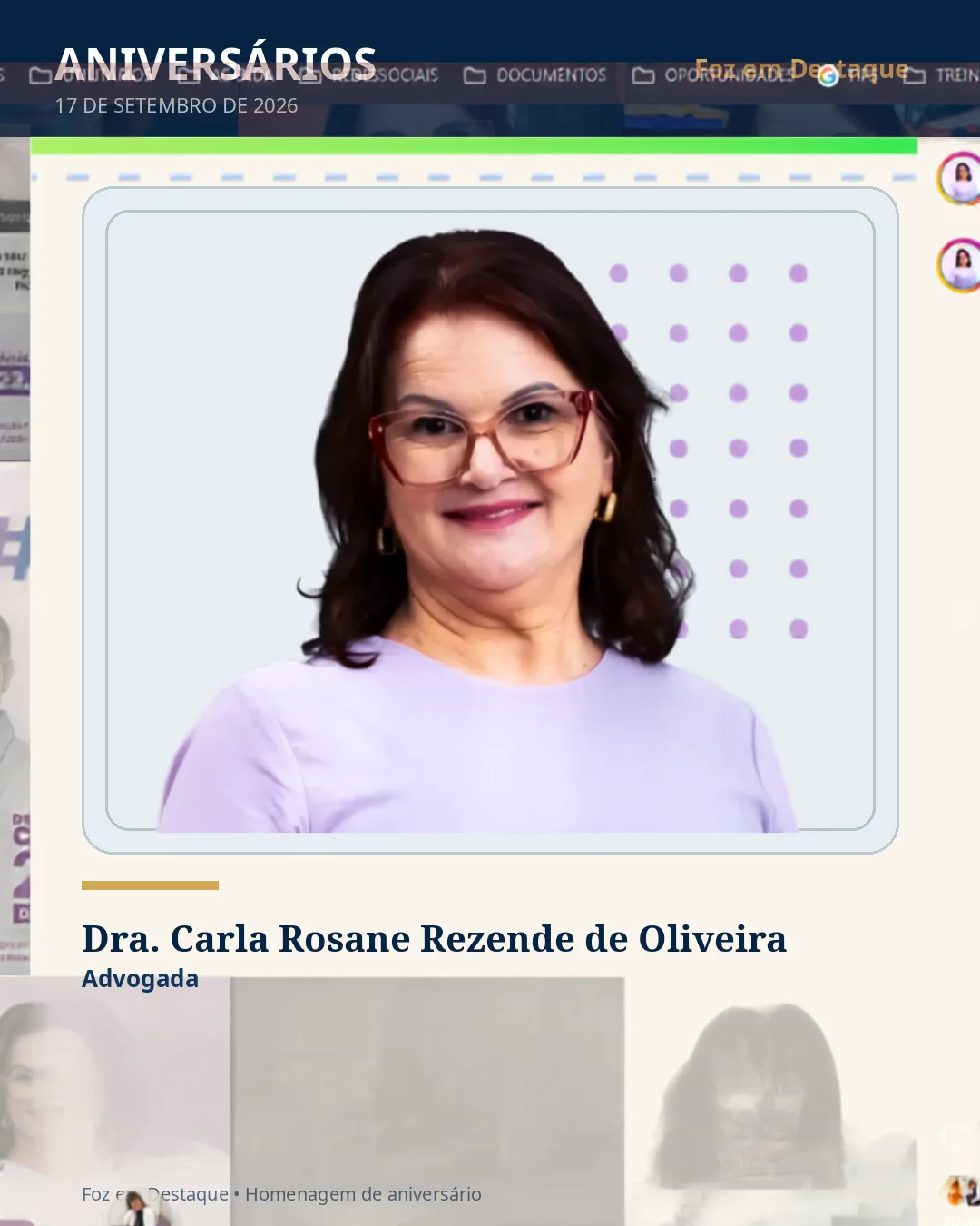 4 Dra. Carla Rosane Rezende de Oliveira