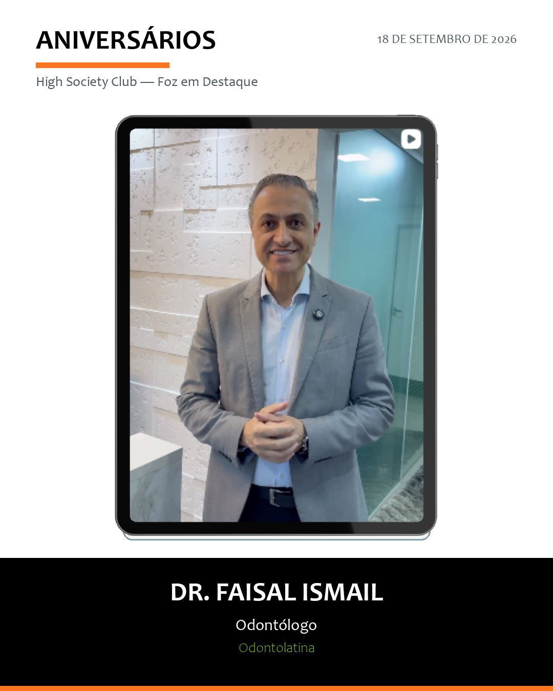 6 Dr. Faisal Ismail