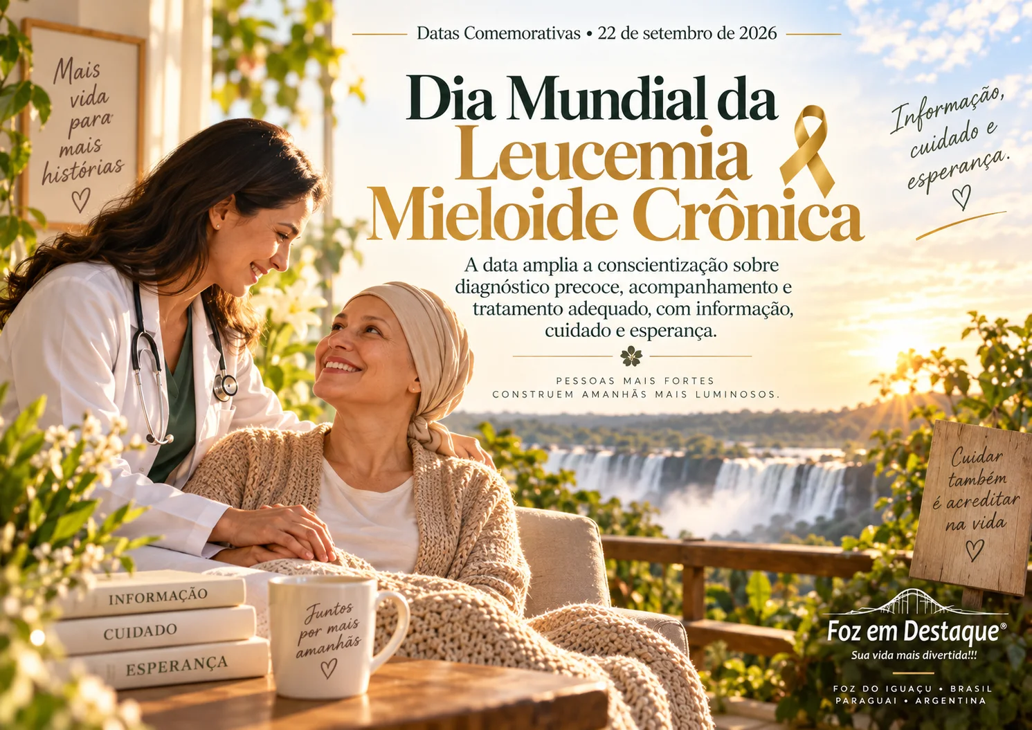 Imagem do Codex 21 de set. de 2026, 23 29 34 9 Dia Mundial da Leucemia Mieloide Crônica