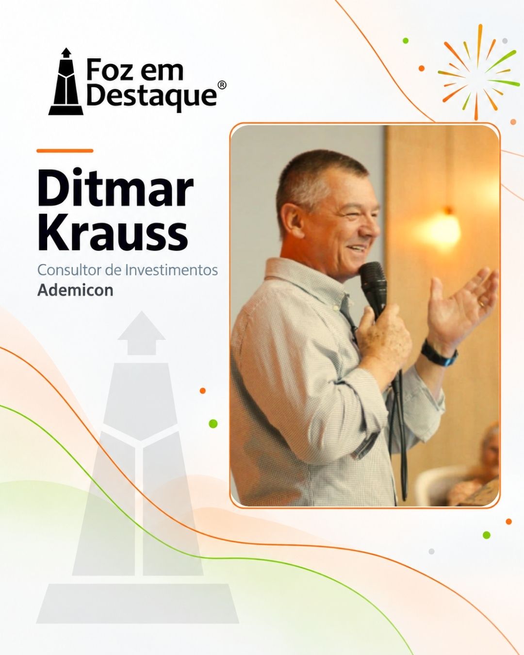 Celebração às Trajetórias e Histórias da Região Ditmar Krauss