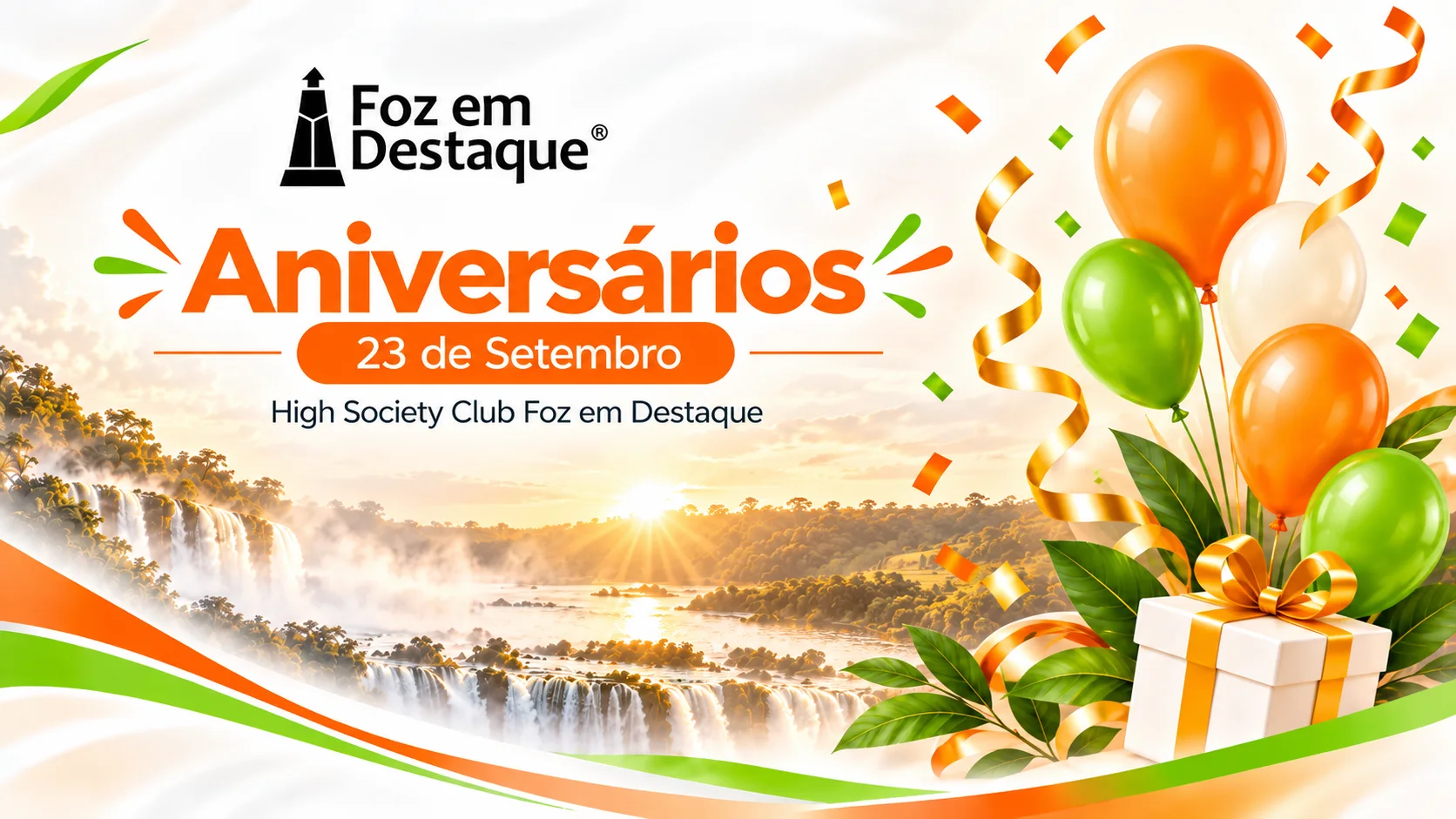 Celebração às Trajetórias e Histórias da Região | 23/09/2026 Homenageamos as trajetórias e conquistas das personalidades que fazem a diferença em Foz do Iguaçu e na Região Trinacional neste 23 de setembro!