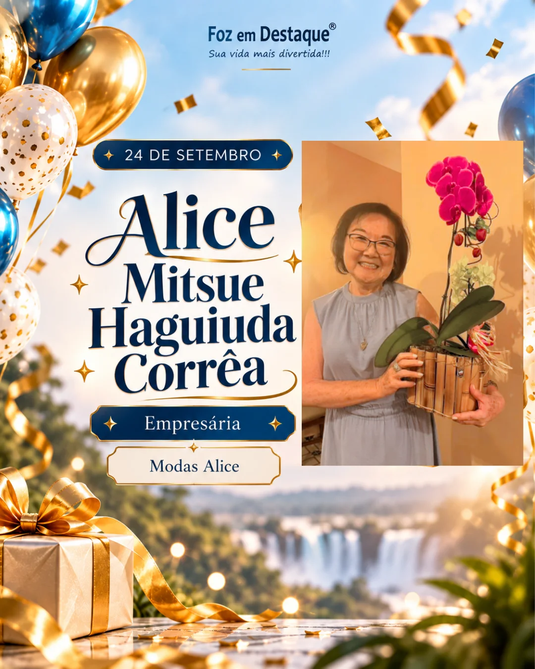 Celebração às Trajetórias e Histórias da Região Alice Mitsue Haguiuda Corrêa