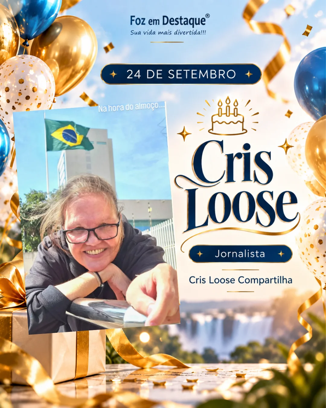 Celebração às Trajetórias e Histórias da Região Cris Loose