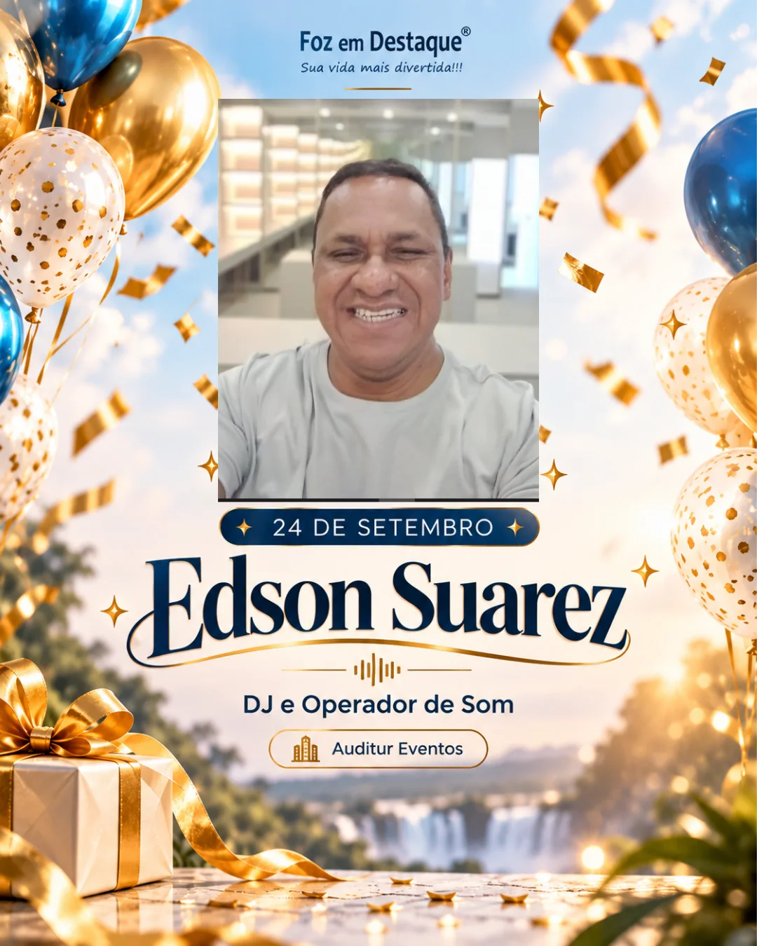 Celebração às Trajetórias e Histórias da Região Edson Suarez
