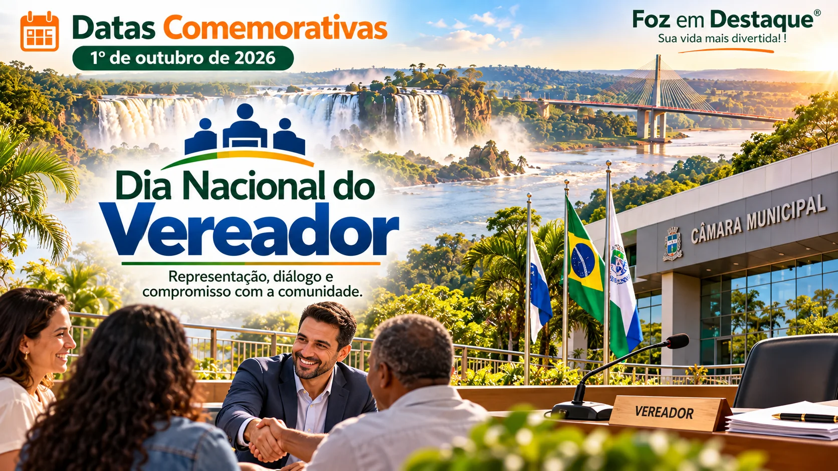 08 — Dia Nacional do Vereador — Portal — 01 10 2026 Dia Nacional do Vereador