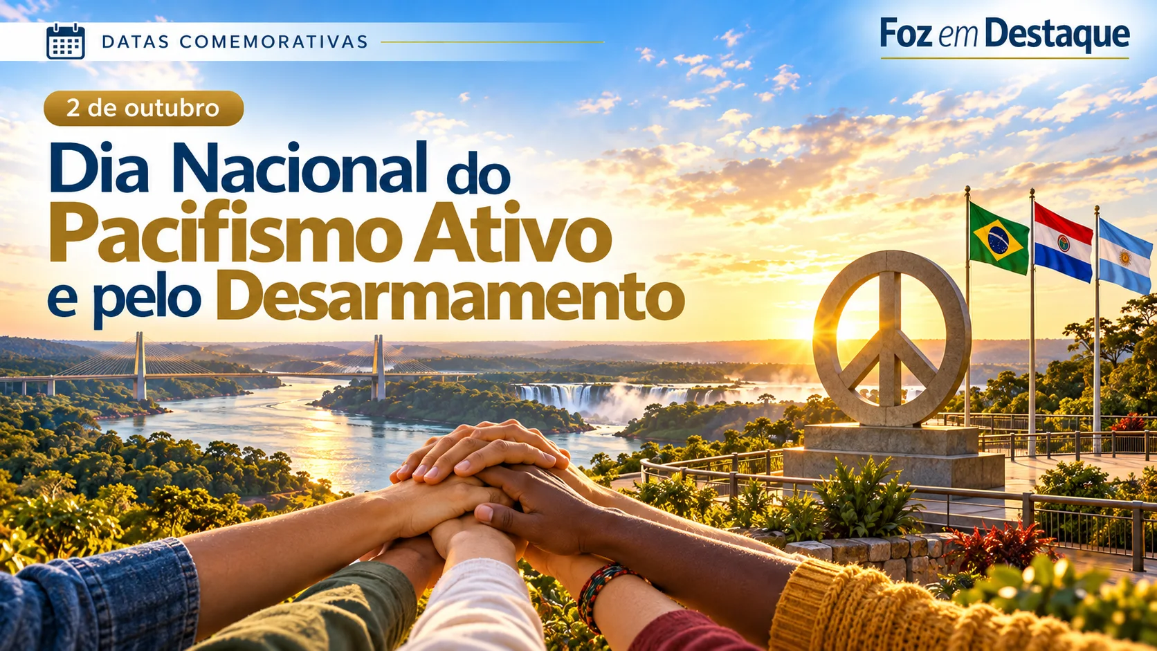 03 Dia Nacional do Pacifismo Ativo e pelo Desarmamento PORTAL Dia Nacional do Pacifismo Ativo e pelo Desarmamento