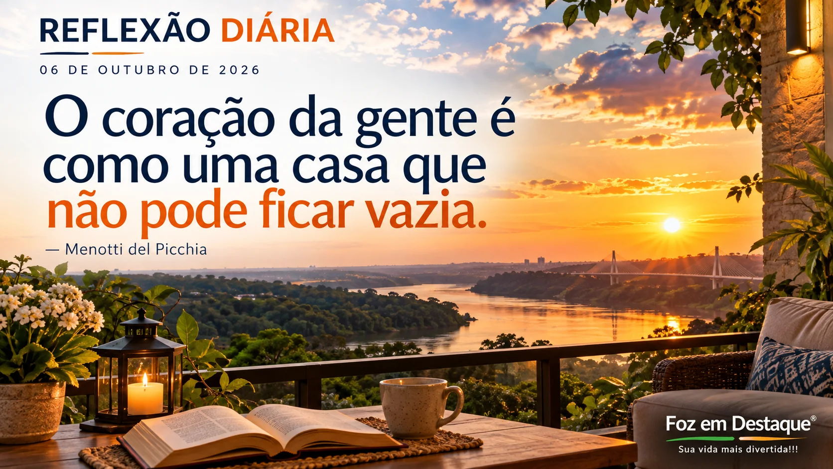 “O coração da gente é como uma casa que não pode ficar vazia.” — Menotti del Picchia “O coração da gente é como uma casa que não pode ficar vazia.” — Menotti del Picchia