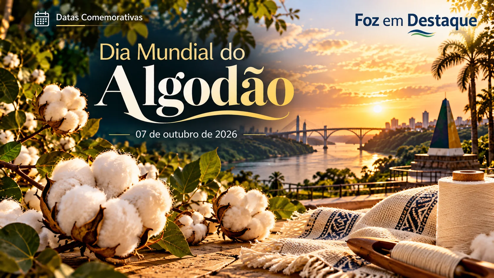 Dia Mundial do Algodão Dia Mundial do Algodão