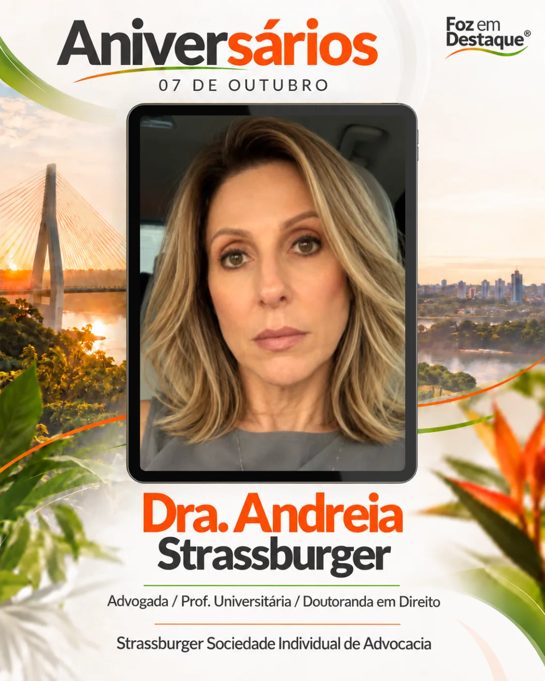 Dra. Andreia Strassburger Dra. Andreia Strassburger
