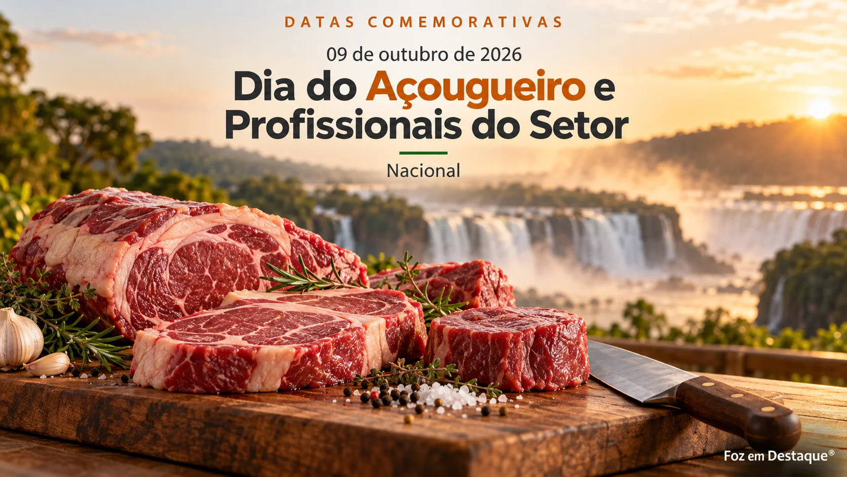 Dia do Açougueiro e Profissionais do Setor Dia do Açougueiro e Profissionais do Setor