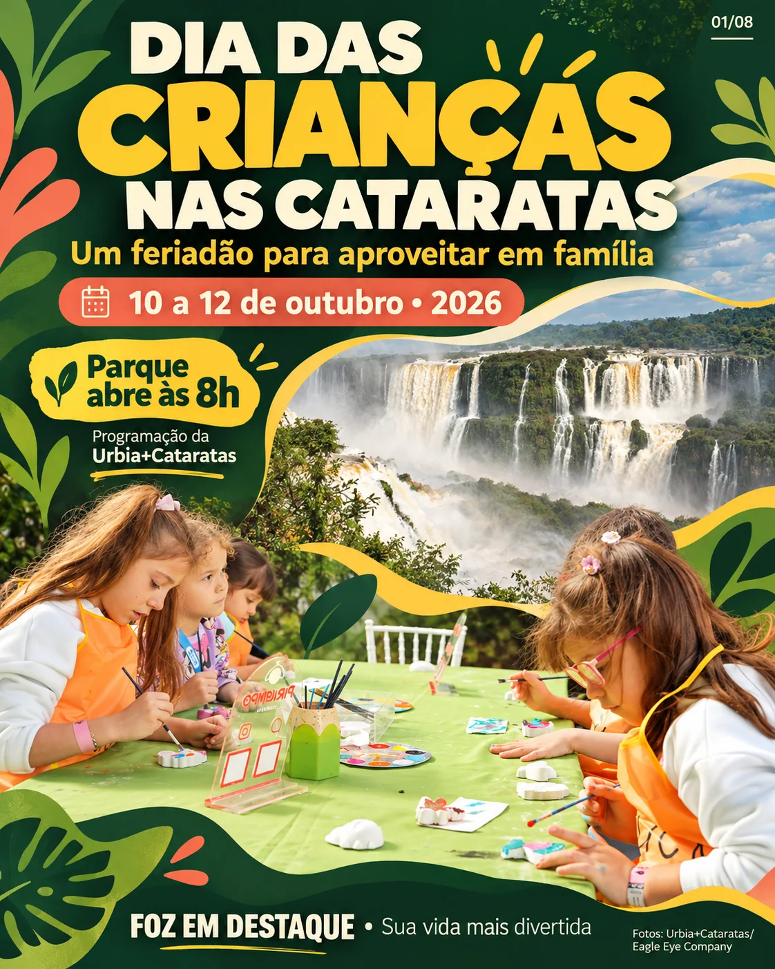Dia das Crianças nas Cataratas 1 Dia das Crianças nas Cataratas 1